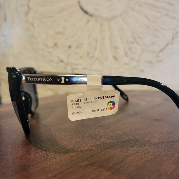 Tiffany & Company Sunglasses TF4074 Keyhole Square Polorized MA#479 - Picture 11 of 17